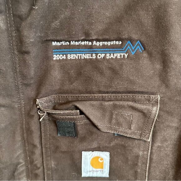 Carhartt | C03 DKE | 2004 Men's Brown Jacket | Vintage sz 48 / XL monogram - Picture 6 of 9